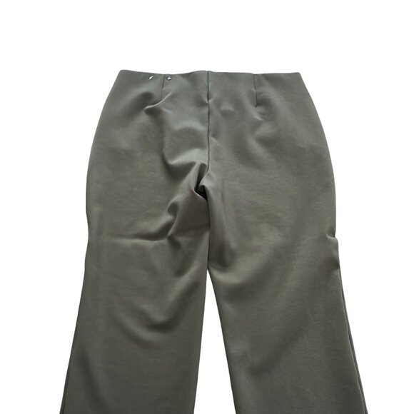 Chico's Pants Size 1 P Petite 8P Medium Olive Green Juliet Slimming Dress Pants - Picture 3 of 12